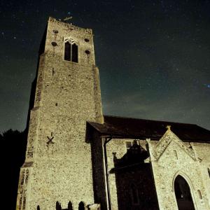 St Peters with stars